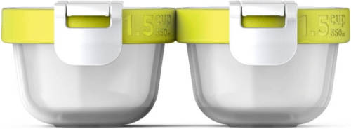 Zoku Vershoudbakjesset 14,7 Cm Polypropyleen Transparant 2 Stuks