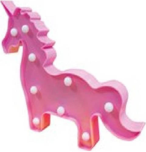 iBello Eenhoorn Unicorn Staand Led-lamp Roze