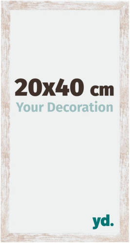 Your Decoration Catania Mdf Fotolijst 20x40cm White Wash