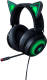 Razer Kraken Kitty Edition Headset Hoofdband Zwart, Groen