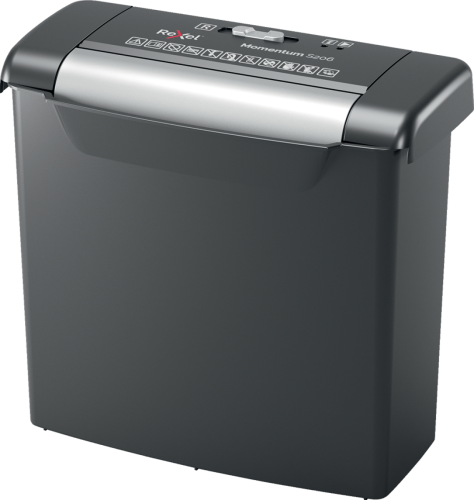 Rexel Momentum S206 papiervernietiger Reepversnippering 72 dB Zwart, Grijs