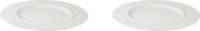 Palmer Bord White Delight 24 Cm Wit Porselein 2 Stuk(s)