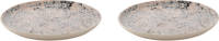 Palmer Bord Confetti 27 Cm Roze Stoneware 2 Stuk(s)
