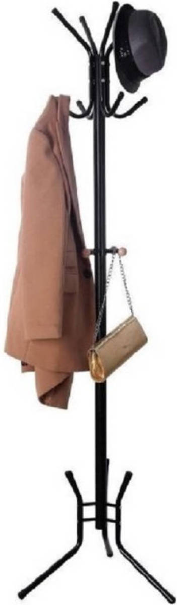 iBella Living Staande Vintage Kapstok 3-laags Zwart