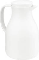 Haushalt Thermoskan Met Drukvergrendeling Wit - 1 Liter