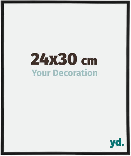 Your Decoration Annecy Kunststof Fotolijst 24x30cm Zwart Mat