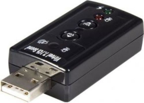 Startech .com Virtuele 7.1 USB Stereo Audio Adapter Externe Geluidkaart