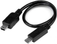 Startech .com 20 cm USB OTG kabel Micro USB naar Mini USB M/M USB OTG Adapter