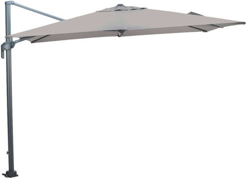 Garden Impressions Hawaii M Zweefparasol 270x270 Cm - Frame Donker Grijs - Doek Zand