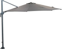Garden Impressions Hawaii M Zweefparasol Ø330 Cm - Frame Donker Grijs - Doek Zand