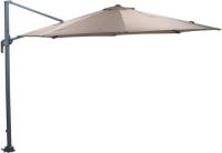 Garden Impressions Hawaii M Zweefparasol Ø330 Cm - Frame Donker Grijs - Doek Taupe