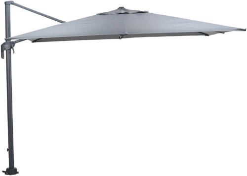 Garden Impressions Hawaii M Zweefparasol 270x270 Cm - Frame Donker Grijs - Doek Donker Grijs