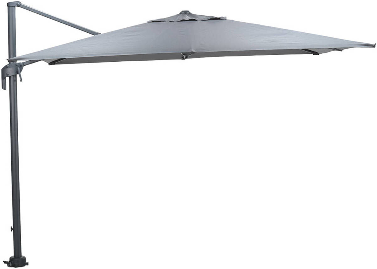 Garden Impressions Hawaii M Zweefparasol 270x270 Cm - Frame Donker Grijs - Doek Donker Grijs