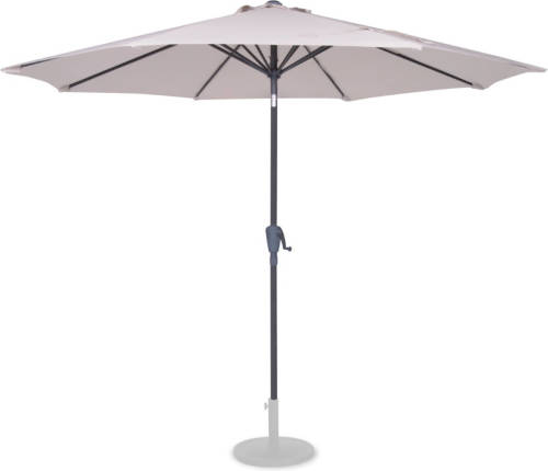 VONROC Parasol Recanati Ø300cm - Kantelbaar - Uv Werend - Beige - Excl. Voet - Incl. Beschermhoes