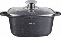 KINGHOFF 1605 - Braadpan - Vierkant - 28 Cm - 6.5 Liter