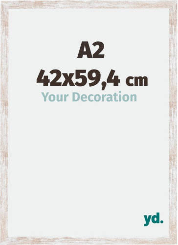 Your Decoration Catania Mdf Fotolijst 42x59,4cm A2 White Wash