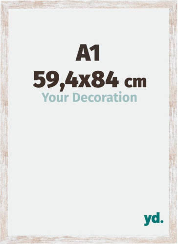 Your Decoration Catania Mdf Fotolijst 59,4x84cm A1 White Wash