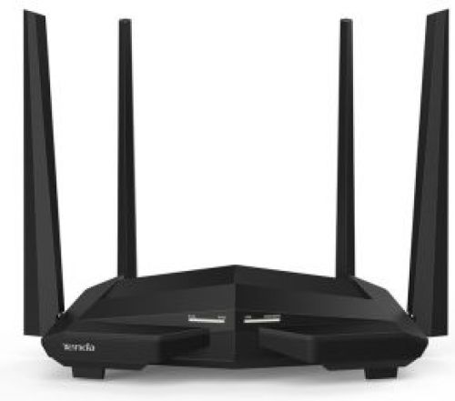 Tenda AC10U draadloze router Dual-band (2.4 GHz / 5 GHz) Fast Ethernet Zwart