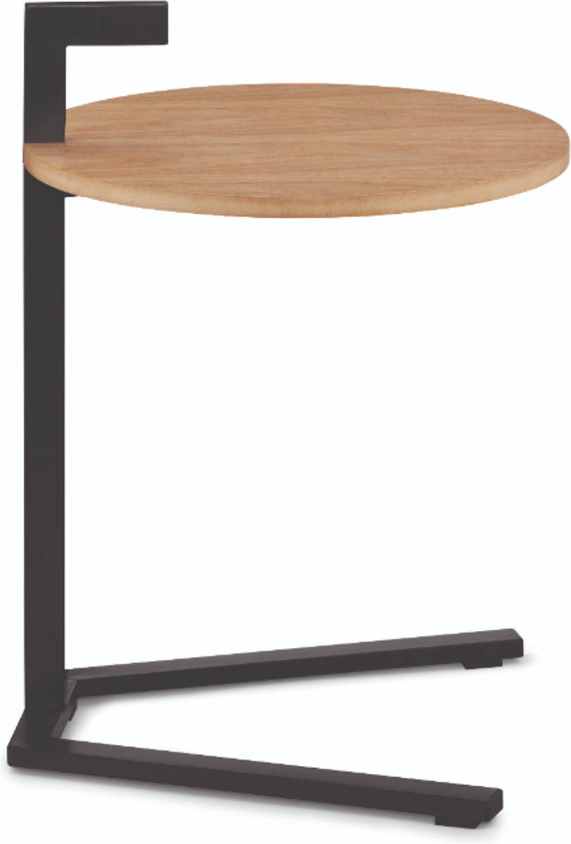 Oak Bijzettafel - Hout - Zwart - Kela