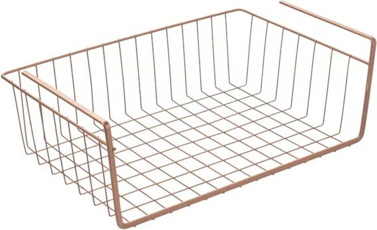 Metaltex Opbergmand Kanguro Hangend 40 X 26 Cm Metaal Koper