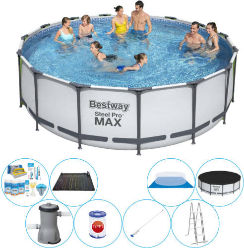 Bestway Steel Pro Max Rond 457x122 Cm - Zwembad Set