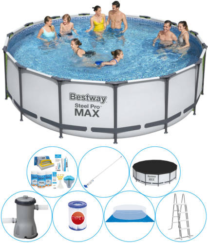 Bestway Steel Pro Max Rond 457x122 Cm - Zwembad Super Deal