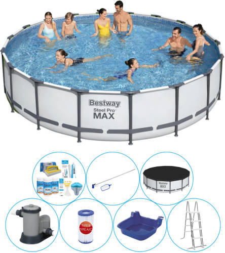 Bestway Steel Pro Max Rond 549x122 Cm - Zwembad Super Deal