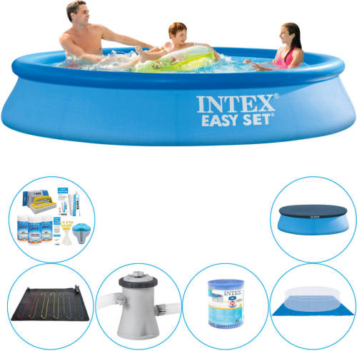 Zwembad Combi Deal - Intex Easy Set Rond 305x61 Cm