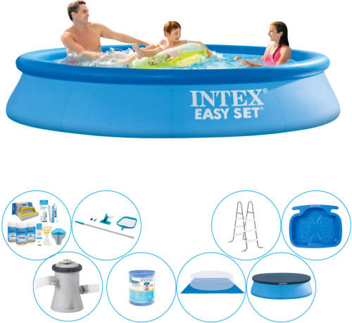 Alles In 1 Zwembad Pakket - Intex Easy Set Rond 305x61 Cm