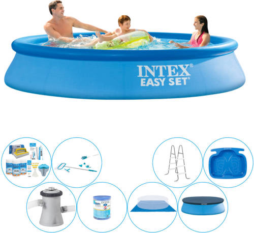 Zwembad Comfort Pakket - Intex Easy Set Rond 305x61 Cm