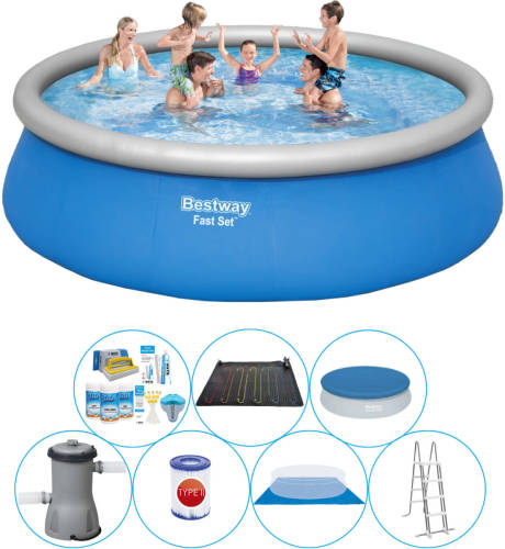 Bestway Fast Set Rond 457x84 Cm - Zwembad Combi Deal