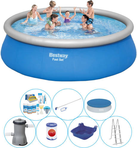 Bestway Fast Set Rond 457x84 Cm - Slimme Zwembad Deal