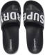 Superdry Sport Code Core Pool Slide badslippers zwart/wit