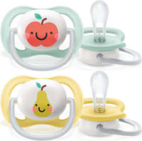 Philips Avent fopspeen SCF080/17 STHR AIR COLL 0-6M FRUIT (set van 2)