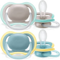 Philips Avent fopspeen SCF349/01 STHR AIR 18M+ BEIGE/DAWN (set van 2)