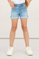 NAME IT KIDS slim fit jeans short NKFSALLI light denim
