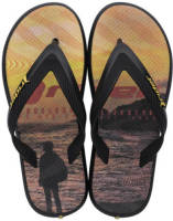 Rider R1 Energy teenslippers zwart/geel