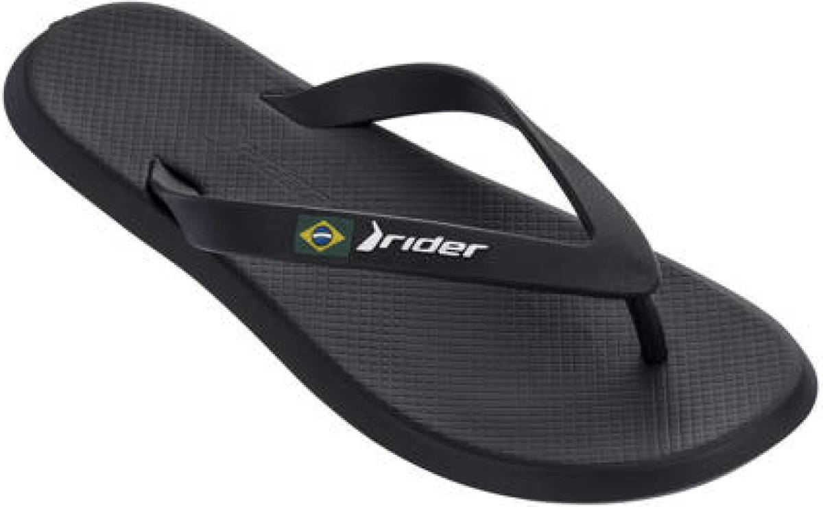 Rider R1 teenslippers zwart