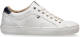 Floris van bommel Vulcer leren sneakers wit