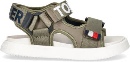 Tommy hilfiger sandalen kaki