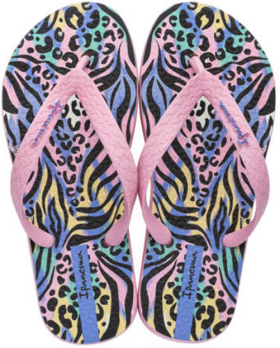 Ipanema Temas teenslippers roze/wit/multi