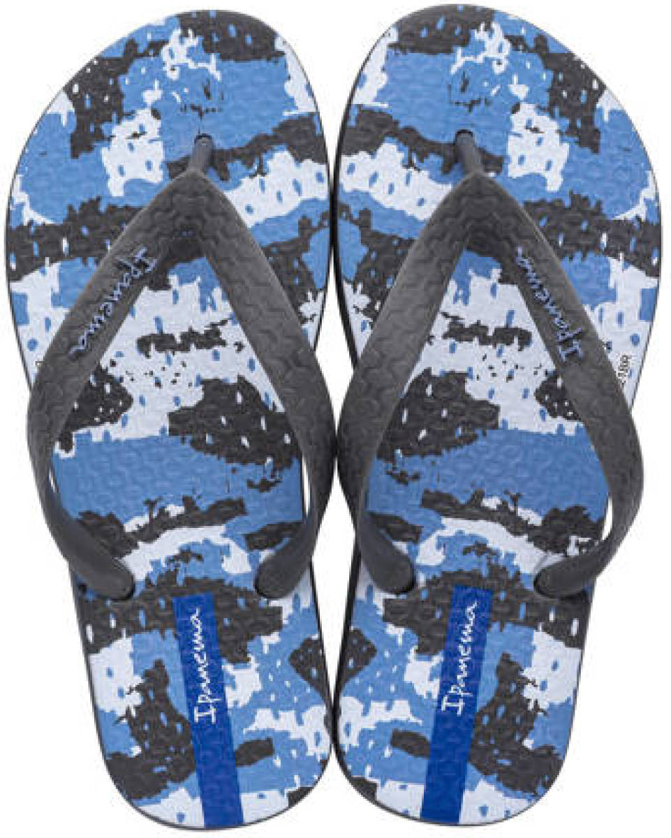 Ipanema Temas teenslippers antraciet/blauw
