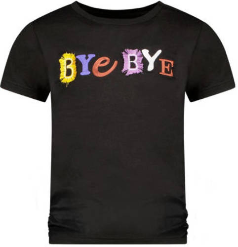 B.Nosy T-shirt met tekst zwart