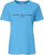Tommy Hilfiger Curve T-shirt van biologisch katoen blauw/zwart/rood