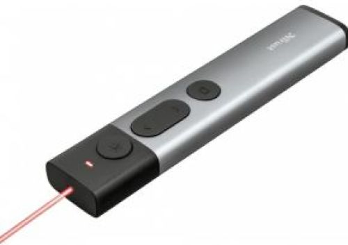 Trust Kazun Draadloze presenter RF Aluminium, Zwart