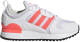 adidas Originals ZX 700 sneakers wit/rood