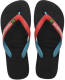 Havaianas Brasil Mix teenslippers rood/blauw/zwart