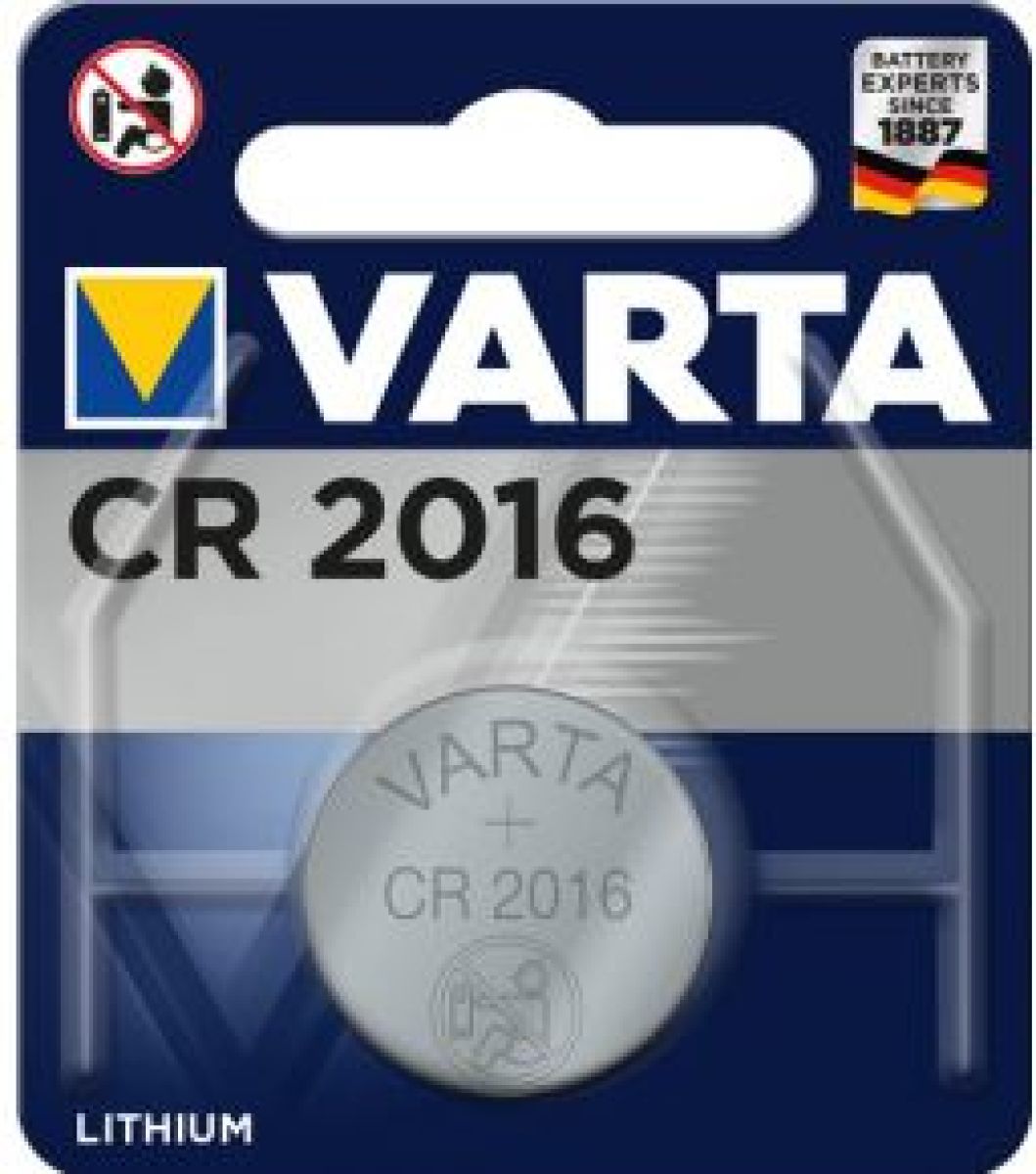 Varta CR2016 lithium batterij 3 V 80 mAh 1-blister