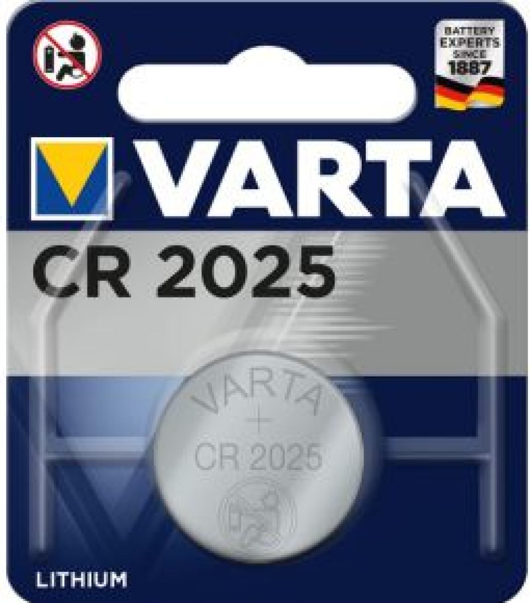 Varta CR2025 lithium batterij 3 V 170 mAh 1-blister