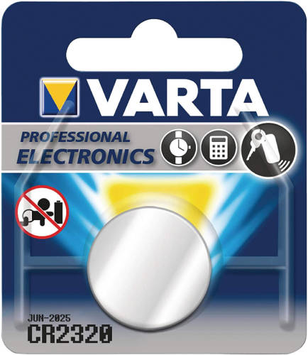 Varta Lithium batterij 3 V 135 mAh